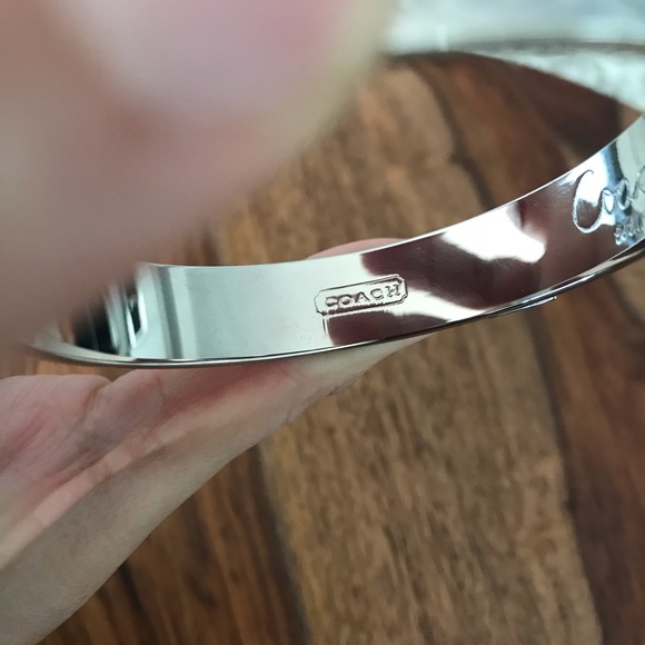Silver Coach Bangle - Picture 4 of 8